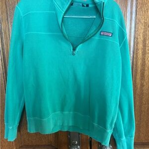 Women’s vineyard vines Green Half-Zip Sweater